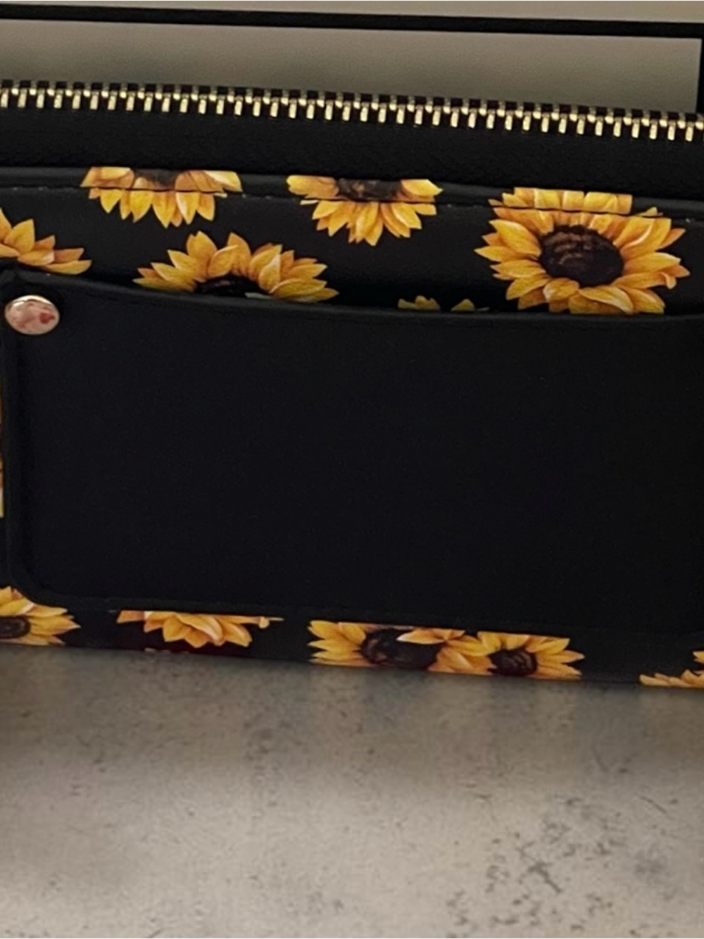 sunflower wallet 8x4 nwot crème Shop bundle - Picture 2 of 2